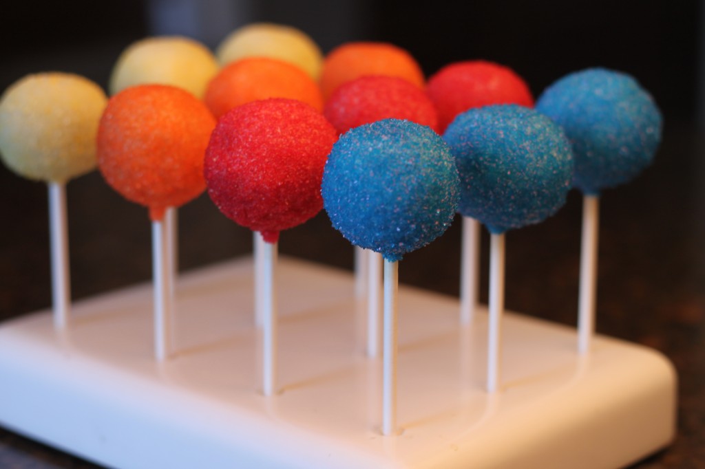 Rainbow Cake Heavenly Cake Pops