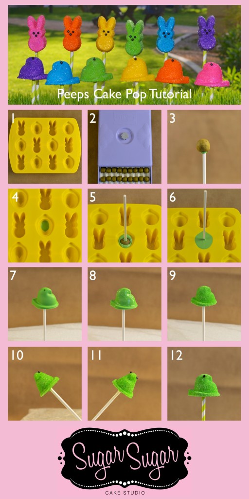 Peeps Cake Pop Tutorial
