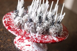 Spider Web Cake Pops by HCP Easy Roller