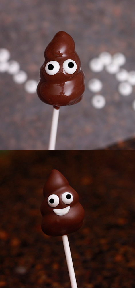 Poop Emoji Cake Pops - Heavenly Cake Pops by Jennifer Cucci